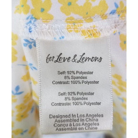 For Love & Lemons Women's Sz. M Daffodil Robe Collab with Victoria Secrets - Picture 9 of 13